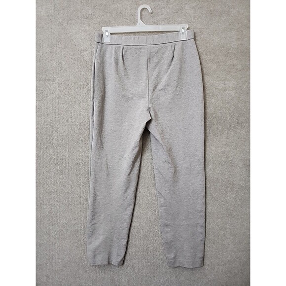 J Jill Ponte Knit Slim Leg Pants Womens M Beige Pull On Elastic Waist Stretch - Picture 4 of 8